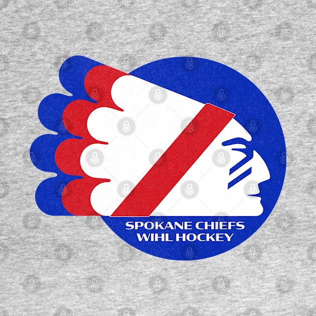 Defunct Spokane Chiefs WIHL Hockey 1985 by LocalZonly